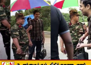 வெள்ளத்தில் சிக்கிய எம்.பி அர்ச்சுனா மீட்ட இராணுவத்தினர்