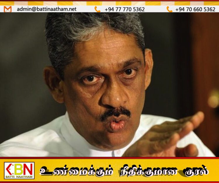 “நுகேகொடை கூட்டத்தில் பங்கேற்கும் அளவுக்கு நான் முட்டாள் அல்ல” – சரத் பொன்சேகா கடும் விமர்சனம்