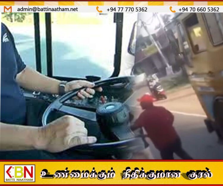 வவுனியாவில் அரச பேருந்து சாரதி, நடத்துனரை தாக்கிய தனியார் பேருந்து குழுவினர்