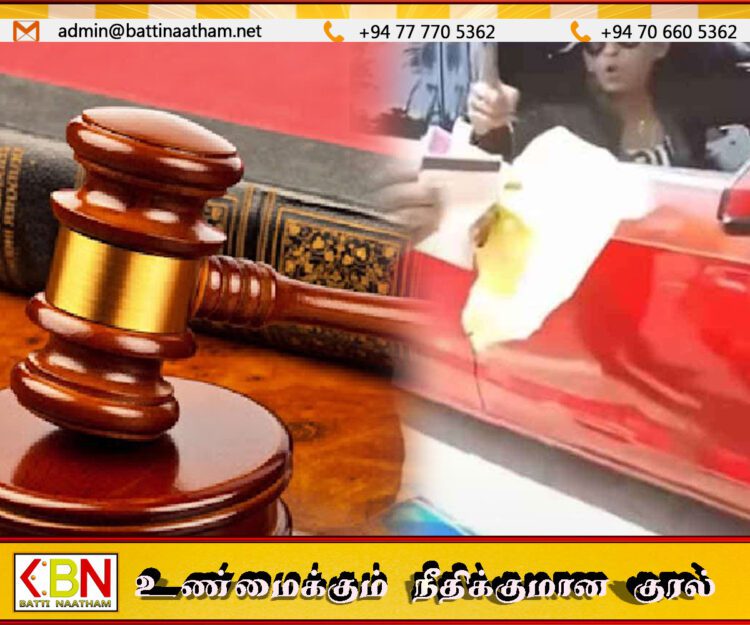 பொலிஸாரின் கடமைக்கு இடையூறு விளைவித்த பெண்ணுக்கு நீதிமன்றம் பிறப்பித்துள்ள உத்தரவு