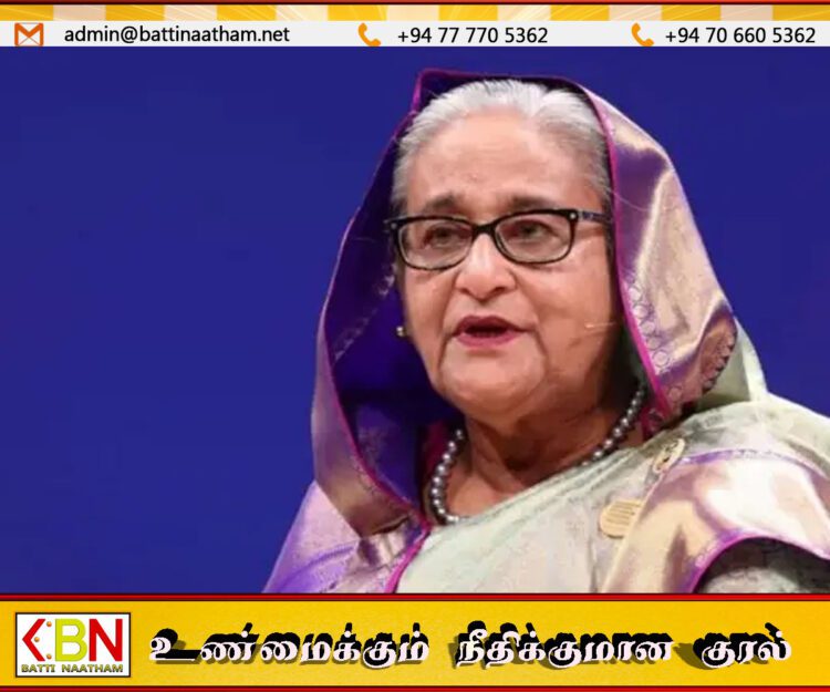 பங்களாதேஷ் முன்னாள் பிரதமர் ஷேக் ஹசீனாவுக்கு மரண தண்டனை
