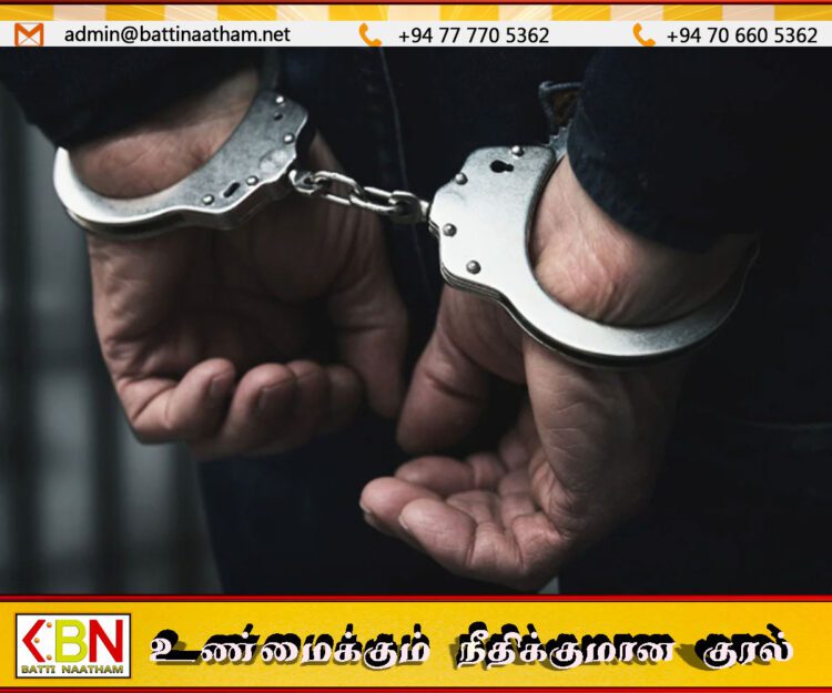 ஐஸ் போதைப்பொருளுடன் கிராம உத்தியோகத்தர் ஒருவர் கைது