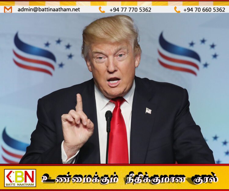 ரஷ்யாவுடன் வணிகம் செய்யும் நாடுகளுக்கு பொருளாதார தடை விதிக்கப்படும்; ட்ரம்ப் எச்சரிக்கை