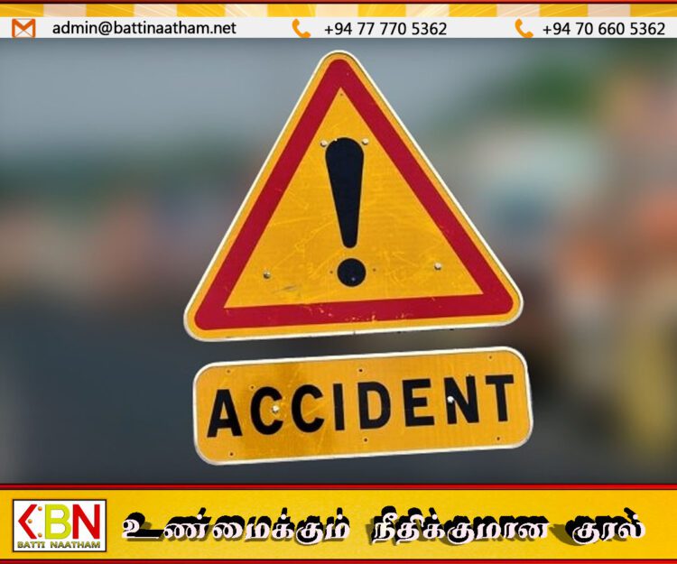 திருகோணமலை பிரதான வீதியில் பேருந்து; மோட்டார் சைக்கிள் விபத்தில் 19 வயது இளைஞர் உயிரிழப்பு