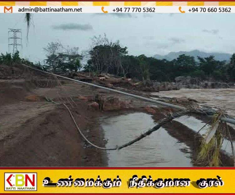 மட்டக்களப்பு மற்றும் அம்பாறை மாவட்டங்களில் அடிக்கடி மின்தடை ஏற்படுவதற்கான காரணம்?