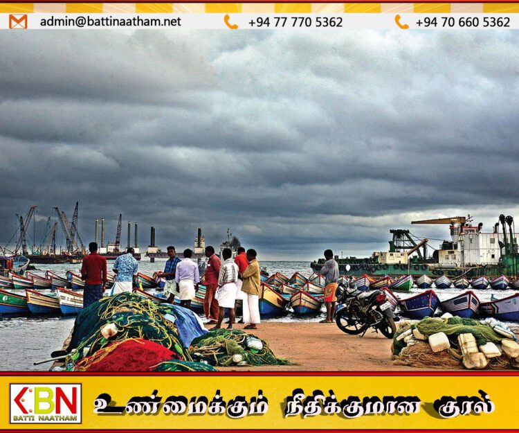 ஆபத்தான வானிலை; அனைத்து மீன்பிடி படகுகளுக்கும் கடலுக்குச் செல்லத் தடை