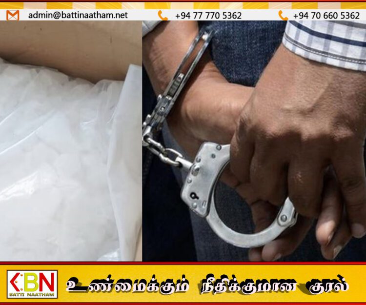 நல்லூர் உப தவிசாளரின் சகோதரன் போதை பொருளுடன் கைது