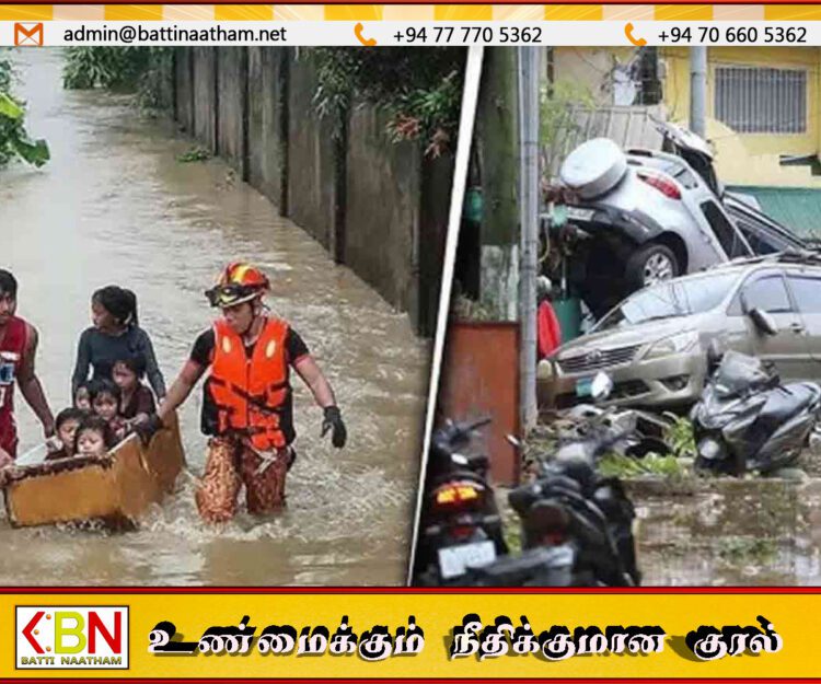 பிலிப்பைன்ஸை புரட்டிப்போட்ட கல்மேகி சூறாவளி; 58 பேர் பலி