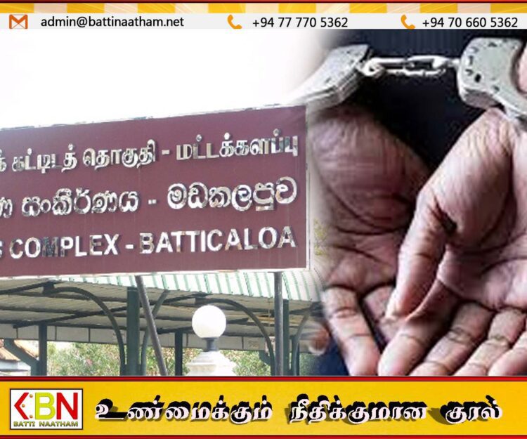 ஐஸ் போதைப்பொருளுடன் மட்டு மாநகர சபை முன்னாள் முதல்வரின் கணவர் கைது