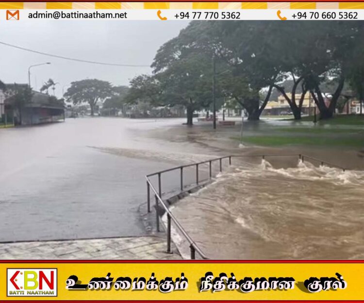 அடுத்த 24 மணித்தியாலங்களில் வெள்ளப்பெருக்கு ஏற்படக்கூடிய அபாயம்