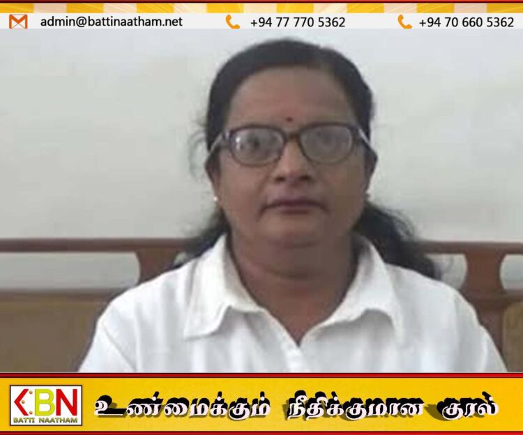 ஜீவன் தொண்டமான் பாராளுமன்ற உறுப்புரிமையை துறக்க வேண்டும்; என்.பி .பி எம்பி கலைச்செல்வி