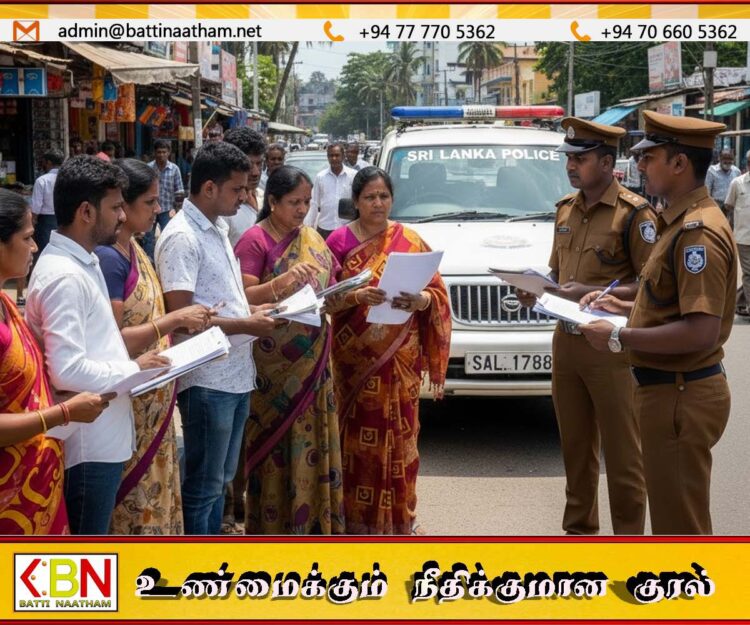 பிள்ளைகளுக்கு வருத்தம் எனக்கூறி நிதி சேகரி கும்பல் யாழ் பொலிஸாரால் விரட்டியடிப்பு