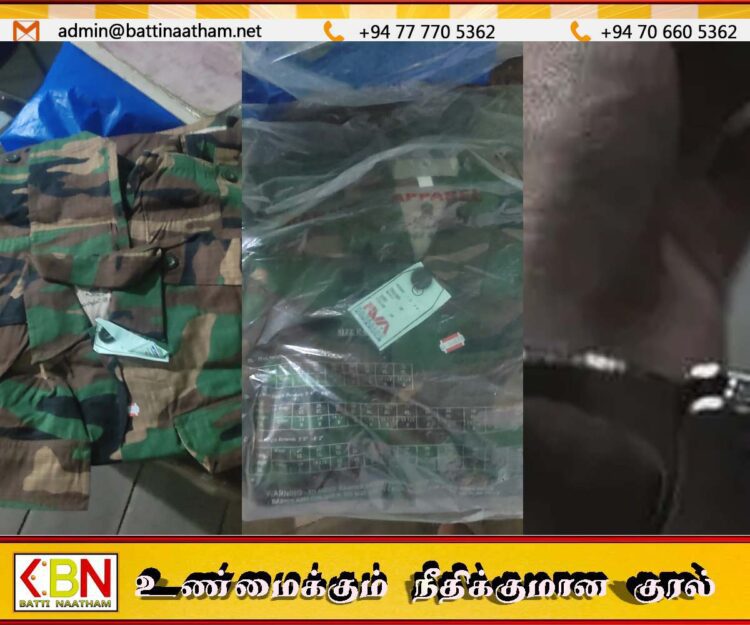 இராணுவத்திலிருந்து தப்பி வந்தவர் ஐஸ் போதை பொருளுடன் ஏறாவூரில் கைது
