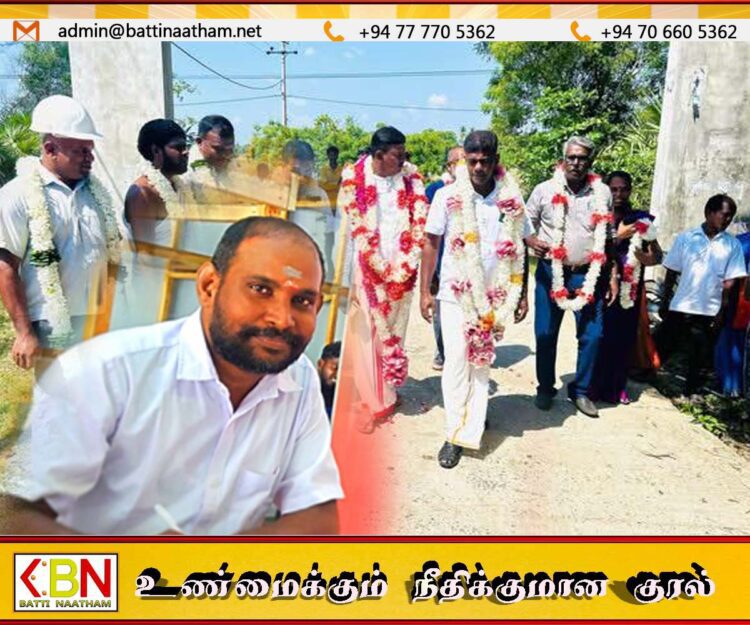 மாலை மரியாதை இல்லாமல் மக்களுக்கு பணியாற்ற முடியாது?; நிலாந்தனின் பிரேரணையை தள்ளுபடி செய்த செங்கலடி தவிசாளர்!