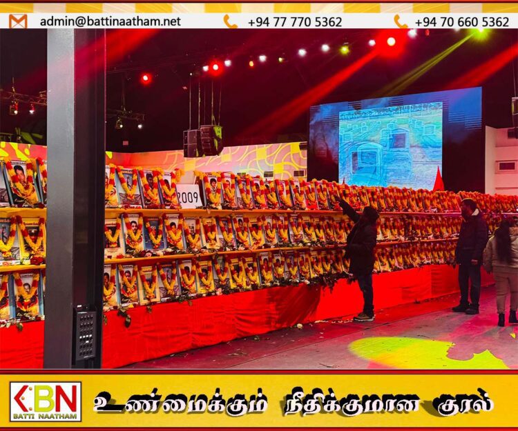 பிரான்சில் நினைவுகூரப்பட்ட மட்டு மாவீரர்கள்