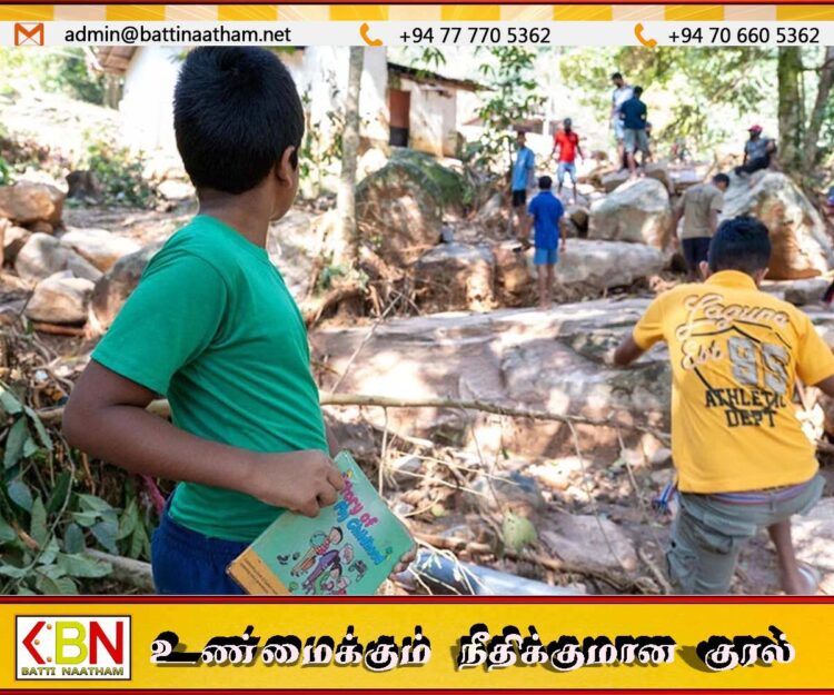 டித்வா புயலால் மூன்று இலட்சம் சிறுவர்கள் பாதிப்பு