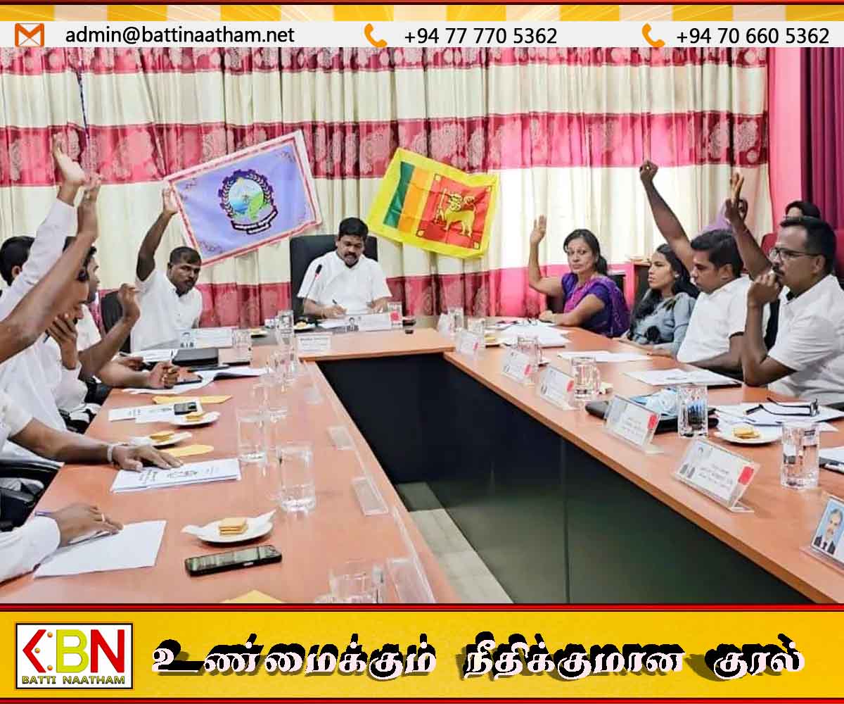 ஆரையம்பதி பிரதேச சபையின் 2026ம் ஆண்டுக்கா வரவு செலவு திட்டம் நிறைவேற்றம்