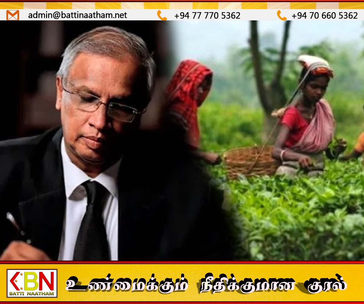 “வடக்கு, கிழக்கில் குடியேற மலையக உறவுகளை பாசத்துடன் அழைக்கின்றோம்” ; மனோவை டெக் செய்த சுமந்திரன்