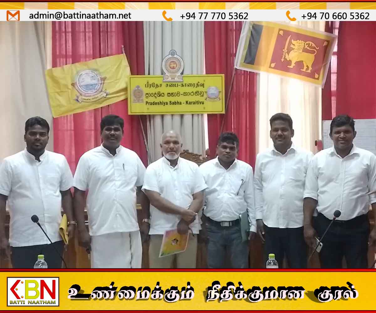 இராணுவத்திடமிருந்து மீட்ட கட்டிடத்தை பொதுமக்களுக்கு வாடகைக்கு வழங்குவதற்கு காரைதீவு பிரதேச சபை நடவடிக்கை