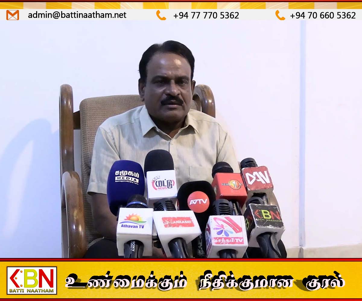 சுனாமிக்காசை சுருட்டிய முன்னாள் ஜனாதிபதி-மக்களுக்கு நிவாரணங்கள் சென்றடைய வேண்டும்-ஸ்ரீநேசன்
