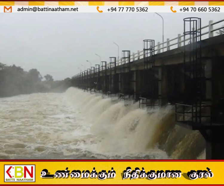 மகாவலி ஆற்றுப் படுகைக்கு சிவப்பு எச்சரிக்கை