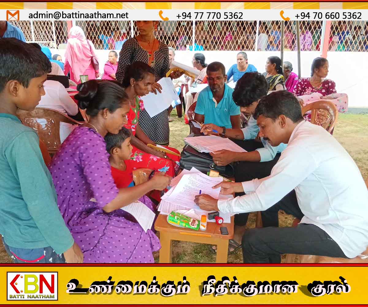 “கிளீன் ஸ்ரீ லங்கா” திட்டத்தின் கீழ் கிரானில் நடைபெற்ற அனைத்து திணைக்களம் சார் நடமாடும் சேவை