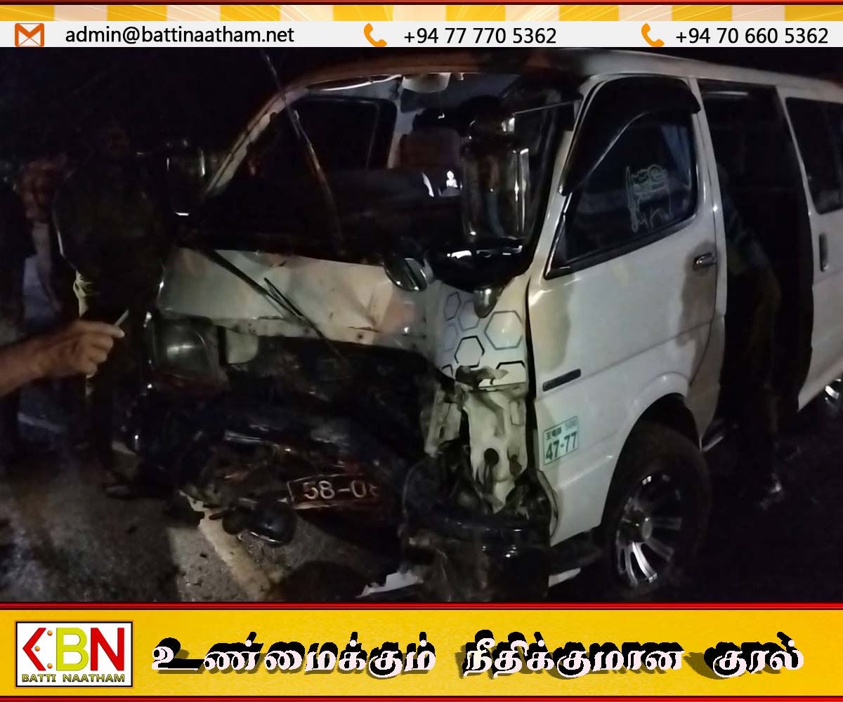 செட்டிபாளையத்தில் வேன் விபத்து