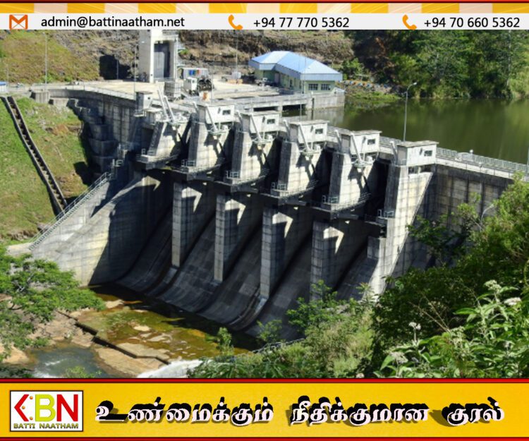 கொத்மலை அணை உடைந்ததாக பரவும் தகவல் பொய்யானது