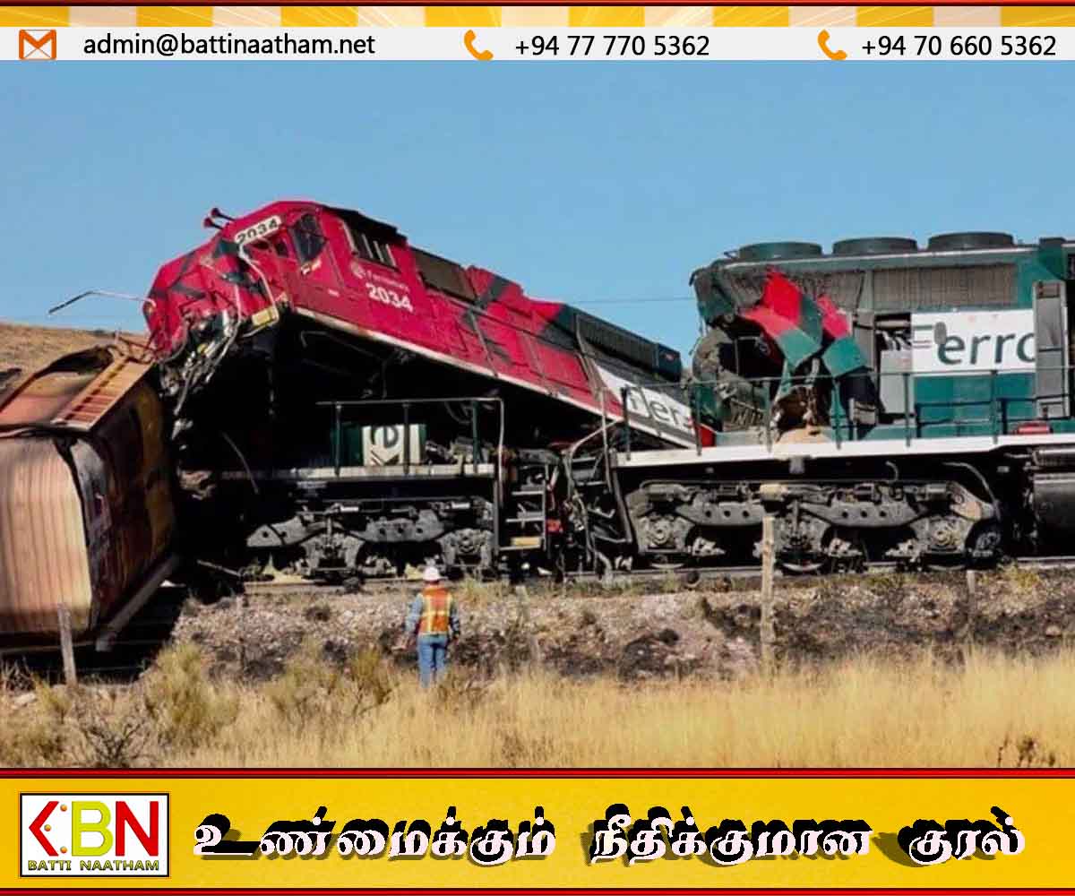 தெற்கு மெக்சிகோவில் ரயில் தடம் புரள்வு – 13 பேர் உயிரிழப்பு