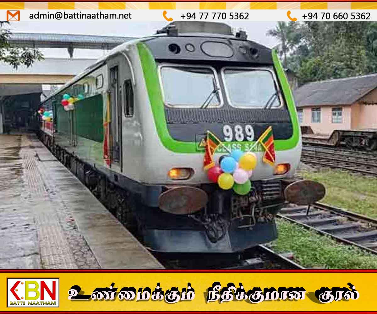 23 நாட்களின் பின் பதுளையில் இருந்து ஆரம்பமான ரயில் சேவை