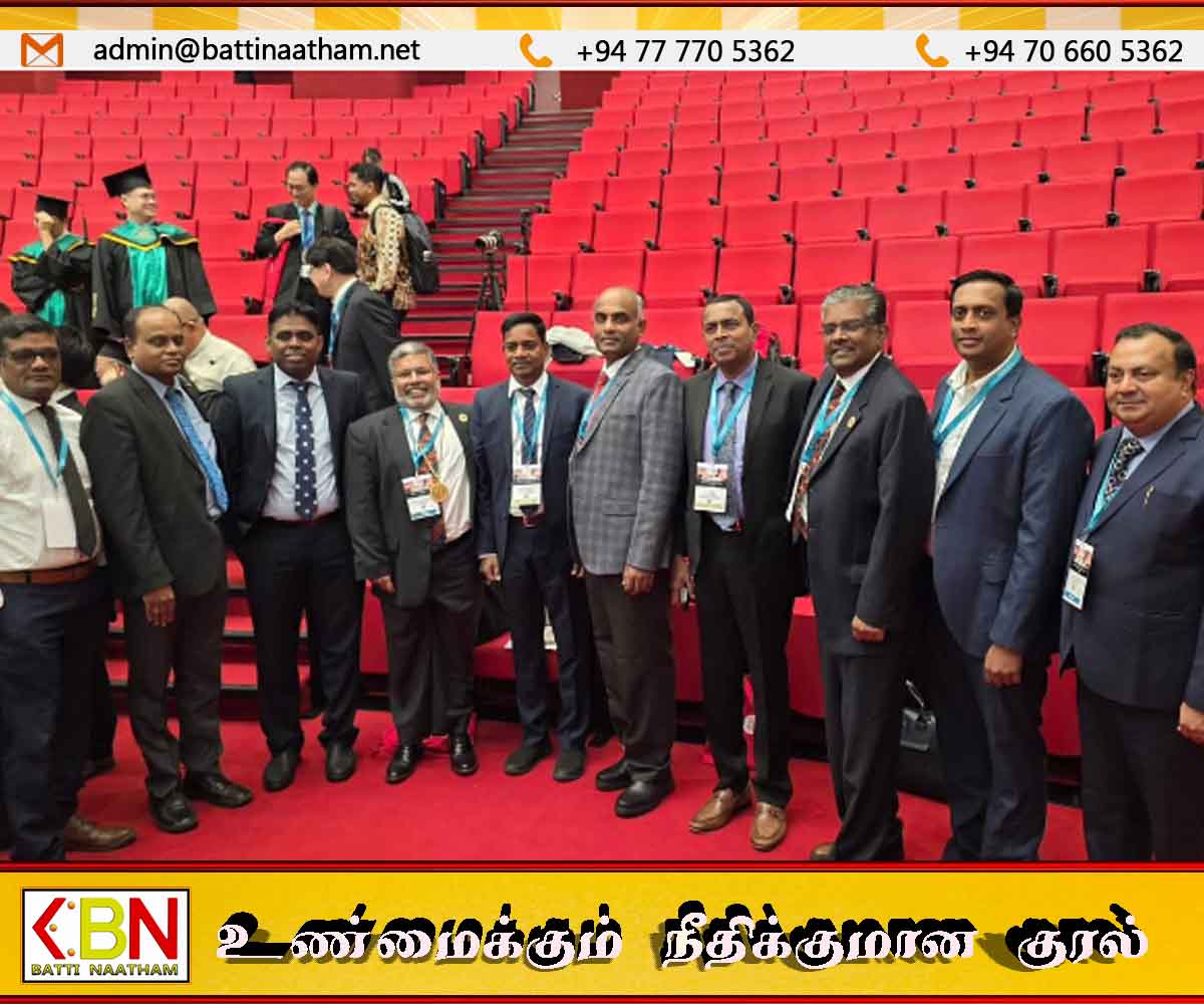 உலக அறுவைசிகிச்சை அமையத்தின் தலைவராக தமிழர் நியமனம்