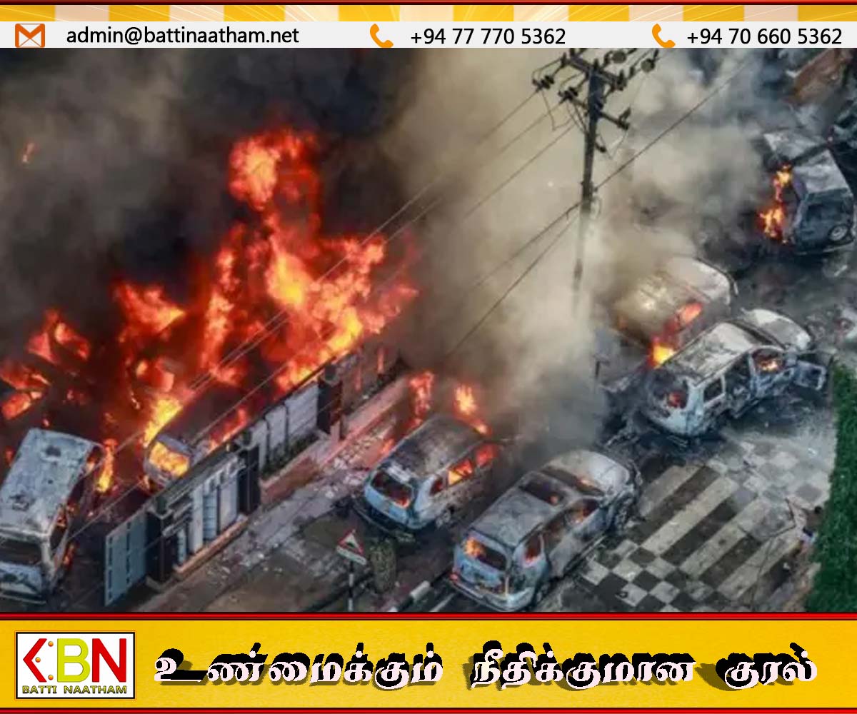கலவரத்தில் 7 வயது சிறுமி உயிருடன் எரித்துக் கொலை