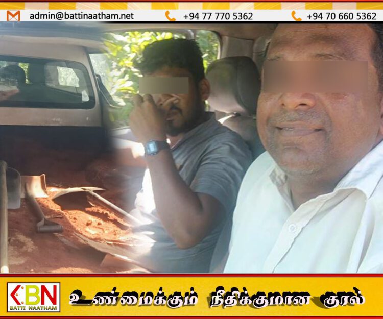 கிரானில் கிறவல் மண் திருடிய உல்லாச விடுதியினர்; பொலிஸில் லவக்குமார் முறைப்பாடு