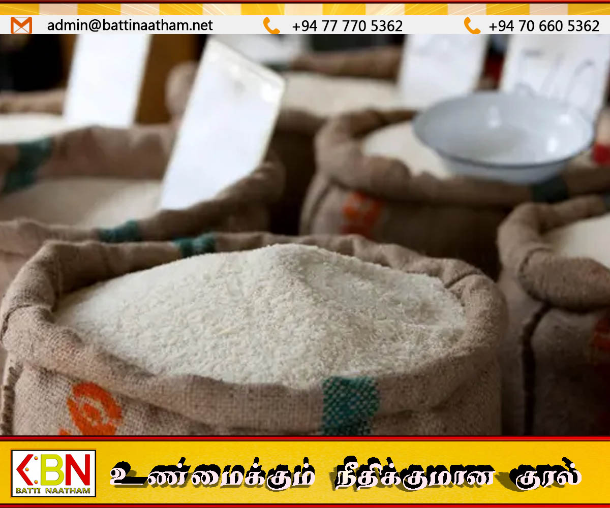 வெள்ளத்தில் பாதிப்படைந்த அரிசியை விற்க முயற்சித்தவர் கைது