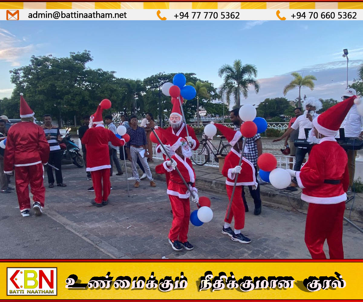 நாளை இயேசு தேவன் பிறந்தநாள்; மட்டக்களப்பில் மக்கள் கொண்டாட்டம்