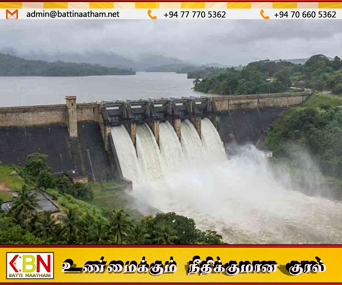 மனம்பிட்டி ஆற்றின் நீர்மட்டம் உயர்ந்திருந்தாலும் அபாய நிலையில் இல்லை