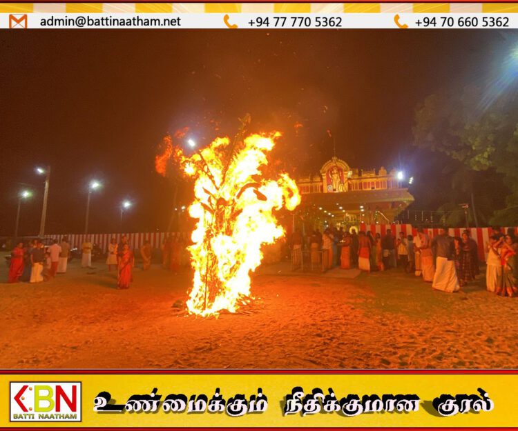 கல்லடி திருச்செந்தூர் முருகன் ஆலயத்தில் கார்த்திகை விளக்கீடு விசேட பூஜைகள்