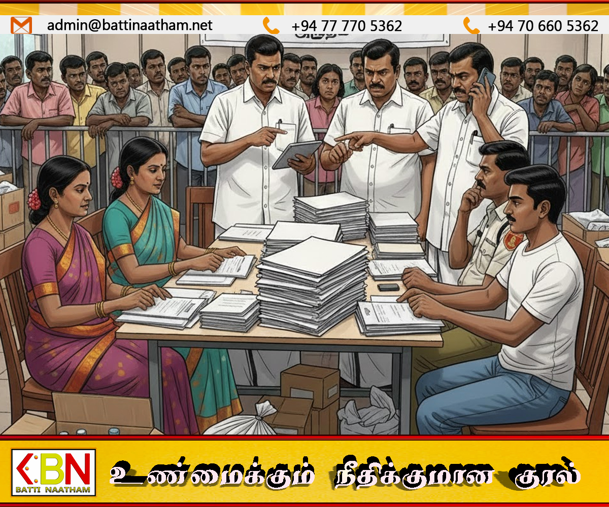 நிவாரணம் வழங்கலில் கிராம உத்தியோகத்தர்கள் மீது அரசியல் அழுத்தம்
