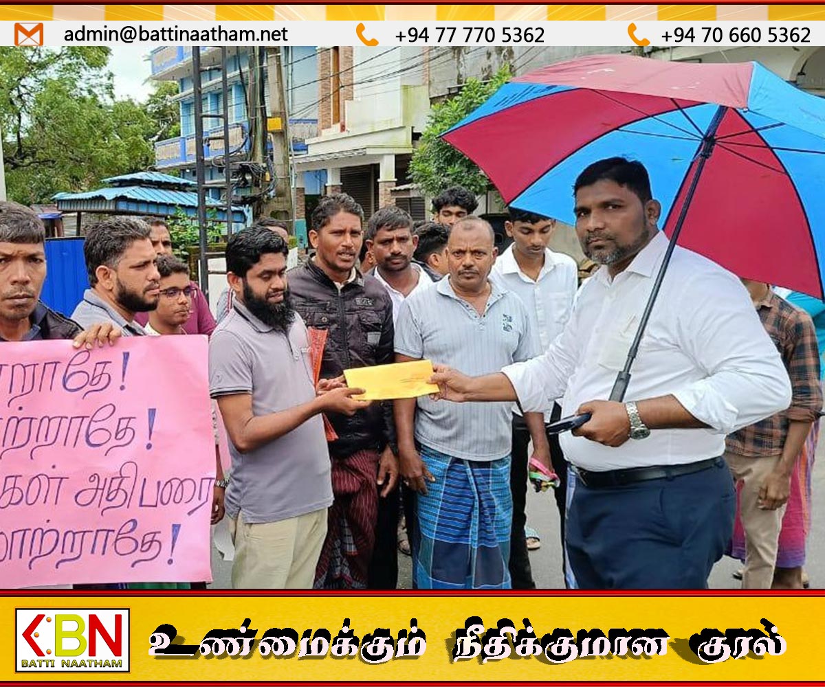 சம்மாந்துறை சபூர் வித்தியாலய அதிபர் இடமாற்றத்திற்கு எதிராக இன்றும் பாரிய போராட்டம்