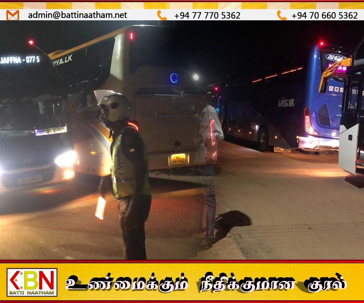 கிளிநொச்சியில் போதைப்பொருள் பாவித்து விட்டு பேருந்து செலுத்திய சாரதி கைது