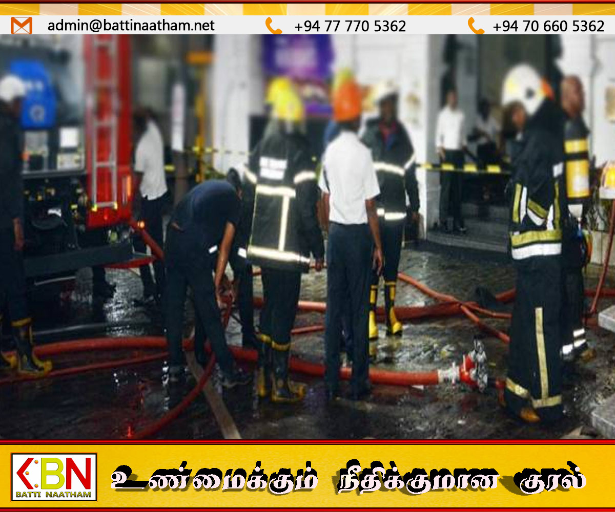 கொழும்பில் கைப்பை தயாரிக்கும் தொழிற்சாலையில் தீ விபத்து; கோடிக்கணக்கானசொத்துக்கள் சேதம்