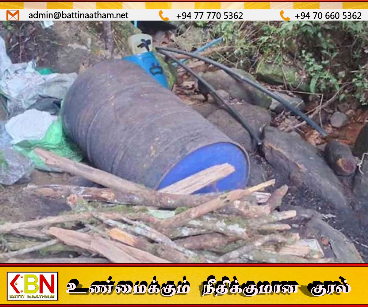 மஸ்கெலியாவில் சட்டவிரோத மதுபான தயாரிப்பில் 69 வயது சந்தேக நபர் கைது