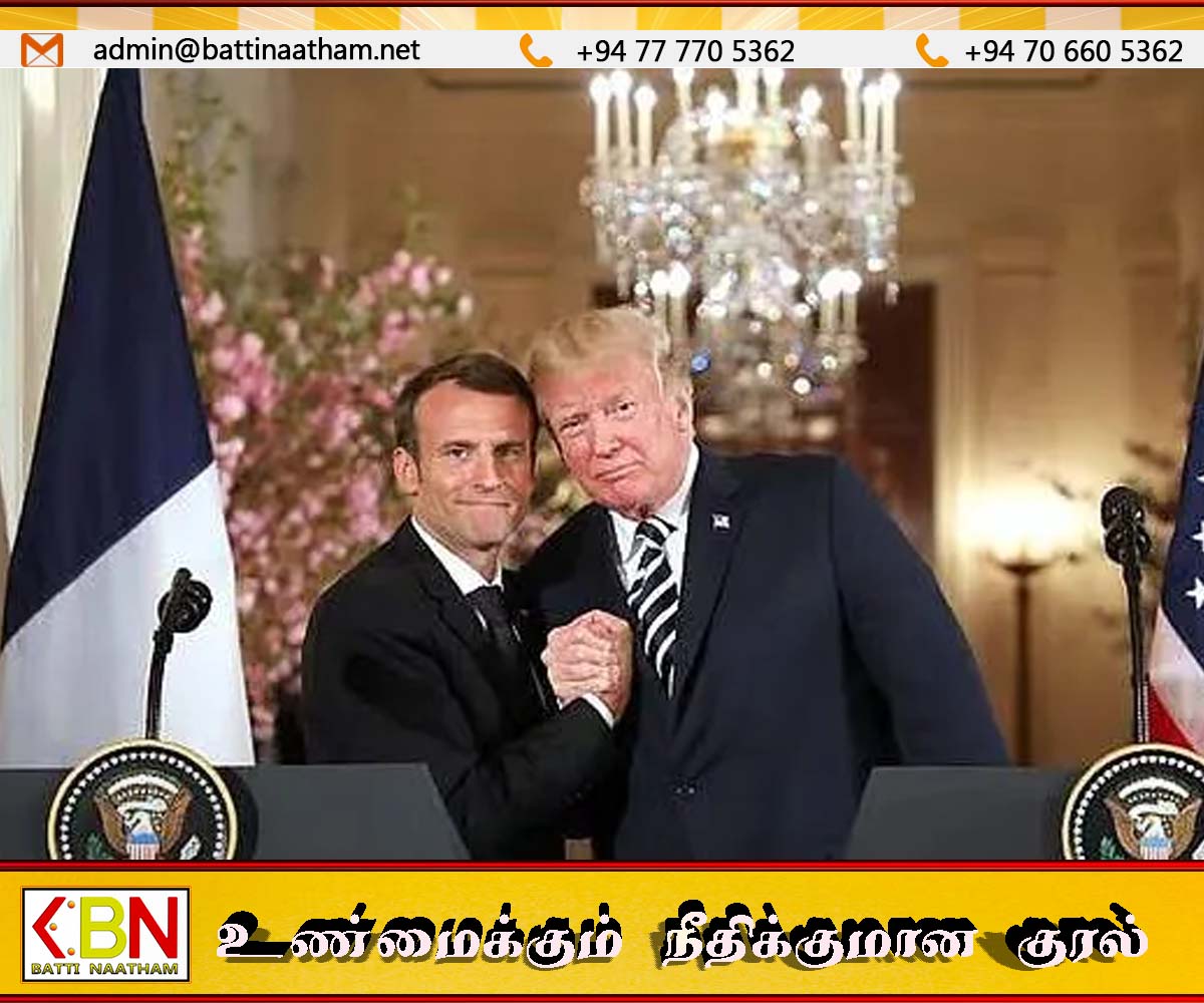 காஸா அமைதி சபையில் இணையாவிட்டால் பிரான்ஸ் மதுபானங்கள் மீது 200% வரி விதிப்பேன்; ட்ரம்ப் எச்சரிக்கை
