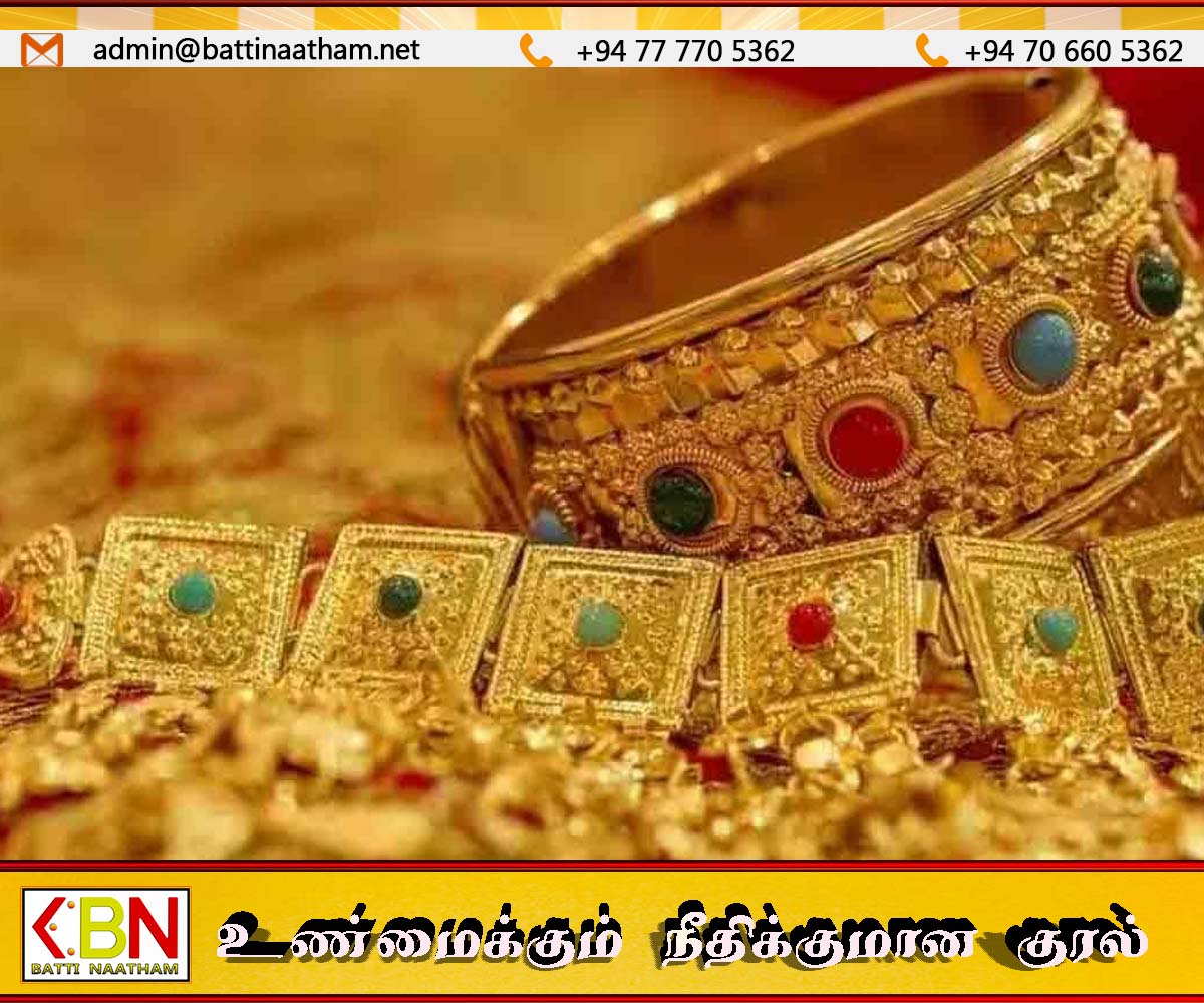 தங்கத்தின் விலை மீண்டும் உயர்வு பாதையில்; 24 கரட் பவுன் 4.2 இலட்சம் ரூபாவை எட்டியது!