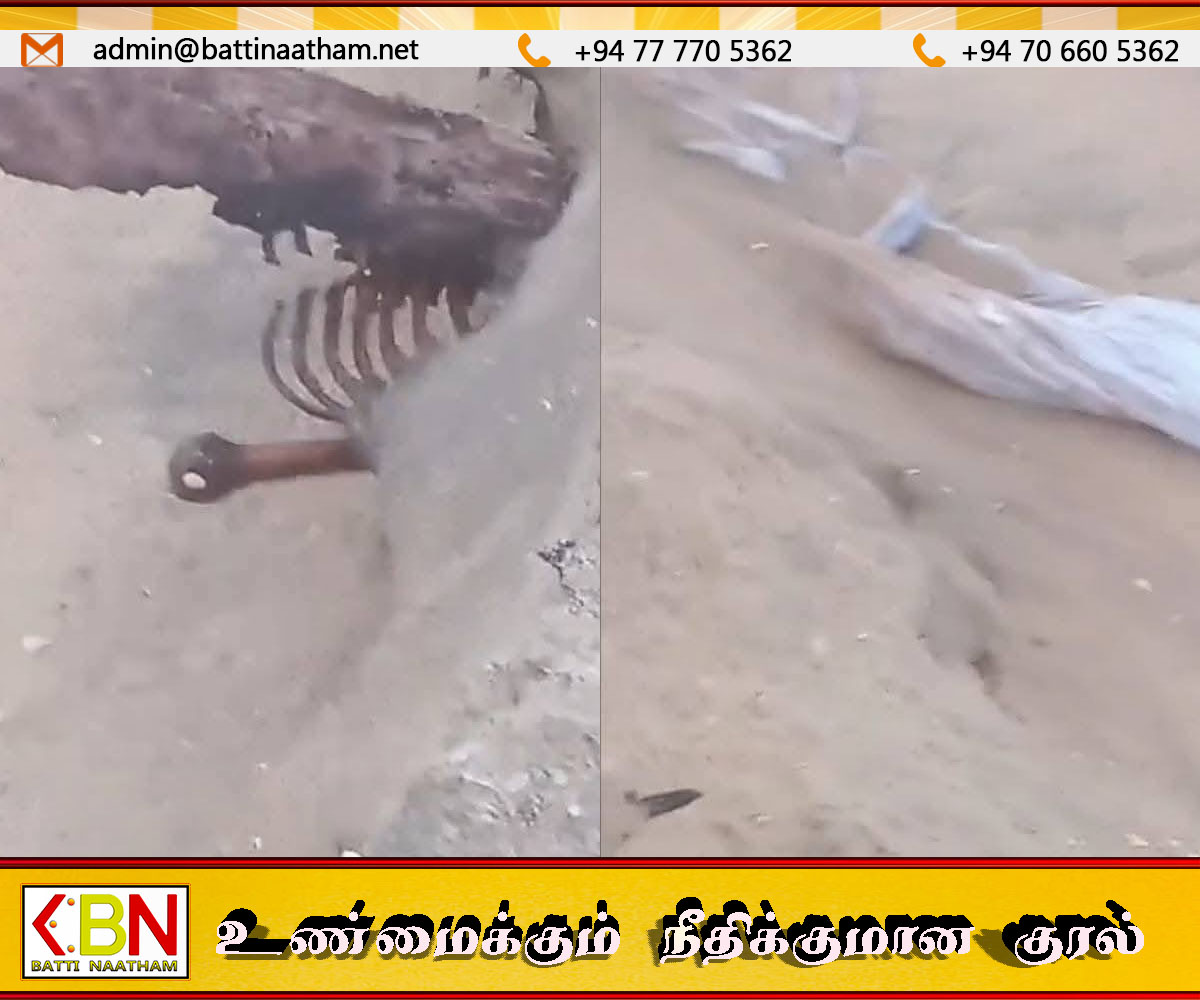 மாளிகைக்காடு மையவாடியில் கடலரிப்பு: அடக்கம் செய்யப்பட்ட ஜனாஸாக்கள் வெளிப்படும் நிலை