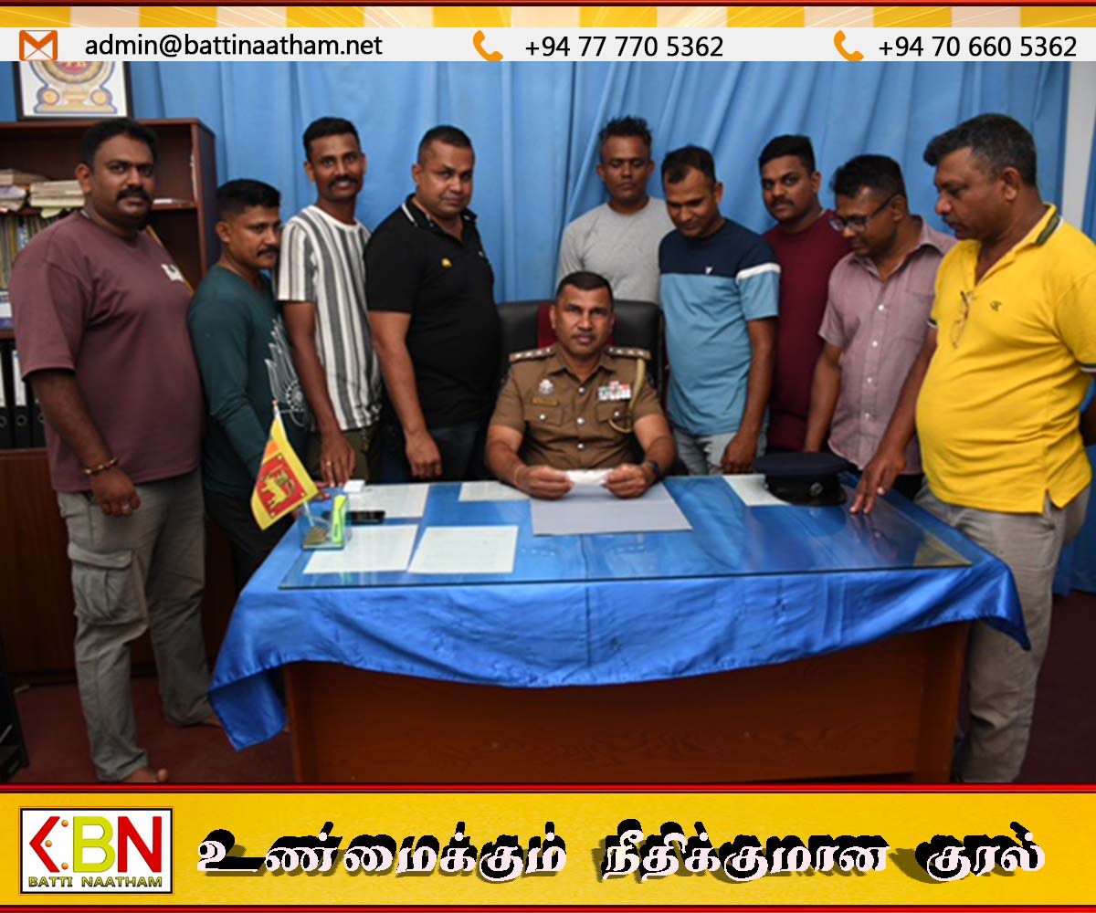 ஏறாவூர், காத்தான்குடி பகுதிகளில் ஐஸ் போதைப்பொருளுடன் இருவர் கைது