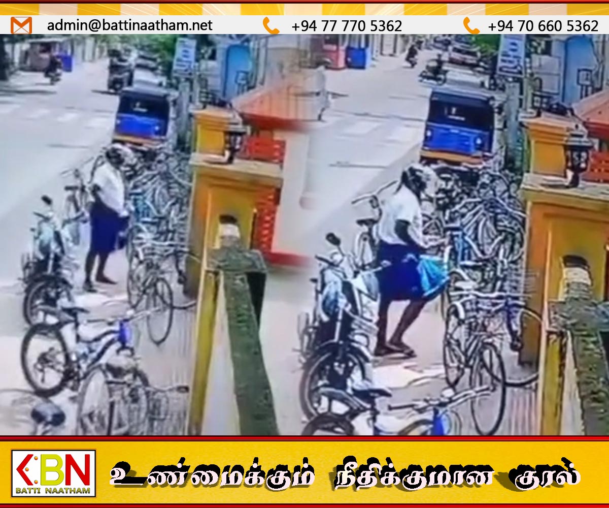 ஓட்டமாவடியில் ஆசிரியர் ஒருவர் மீது கூரிய ஆயுதத்தால் தாக்குதல்-CCTV