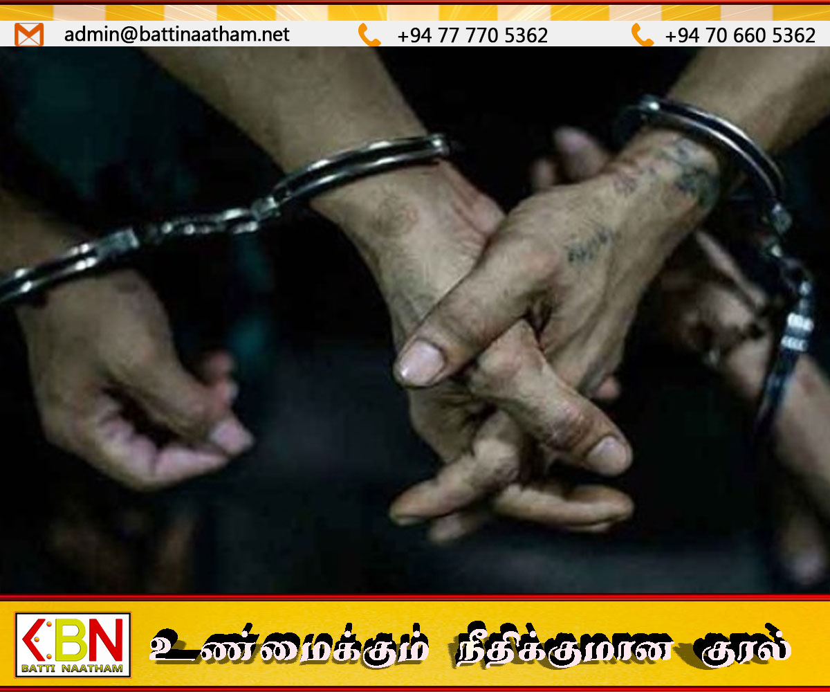 சம்பூர் கடற்பரப்பில் வெடிபொருள் பயன்படுத்தி சட்டவிரோத மீன்பிடி; மூவர் கைது