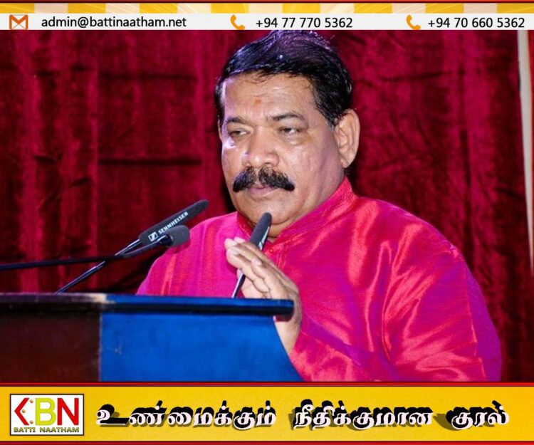 கிவுல் ஓயா திட்டம் தொடர்பில் தமிழ்க் கட்சிகள் தவறான தகவல்களை பரப்புகின்றனர்; அமைச்சர் இராமலிங்கம் சந்திரசேகர்
