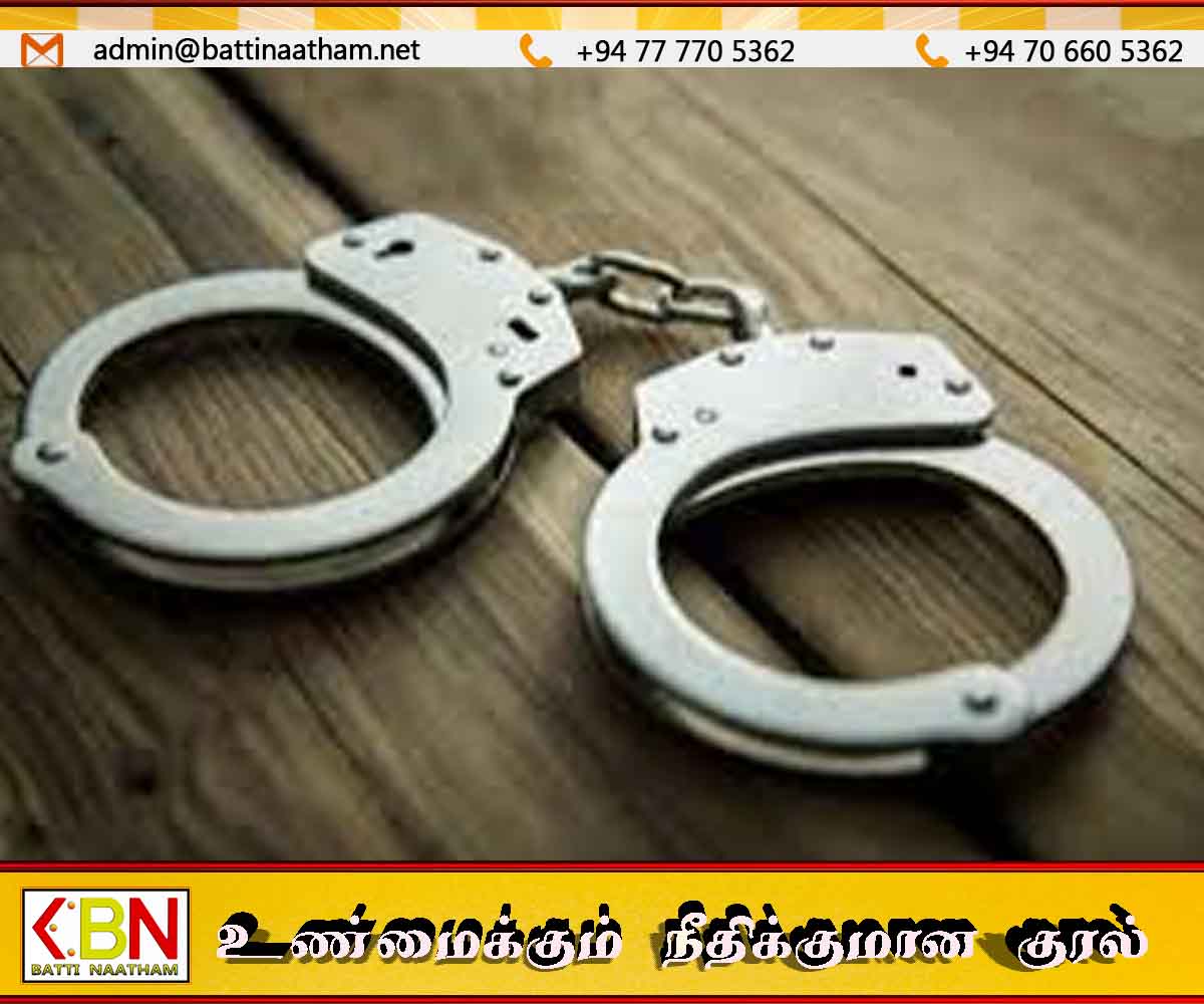 கிண்ணியா பொலிஸ் நிலைய உப பொலிஸ் பரிசோதகர் இலஞ்ச குற்றச்சாட்டில் கைது
